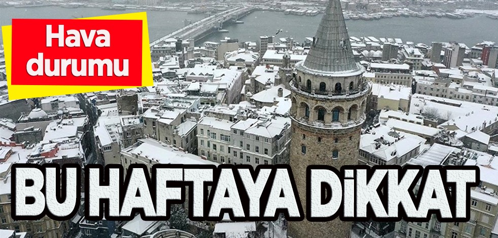 İstanbul kar yağışı açıklaması, son durum merak ediliyor! Sibirya soğukları geliyor mu? Bu haftaya dikkat, aldanmayın