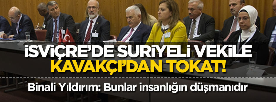 İsviçre'de Suriyeli vekile tokat gibi cevap