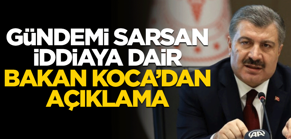 İstanbul Tabip Odası'nın kızamık iddiası... Bakan Koca'dan açıklama geldi