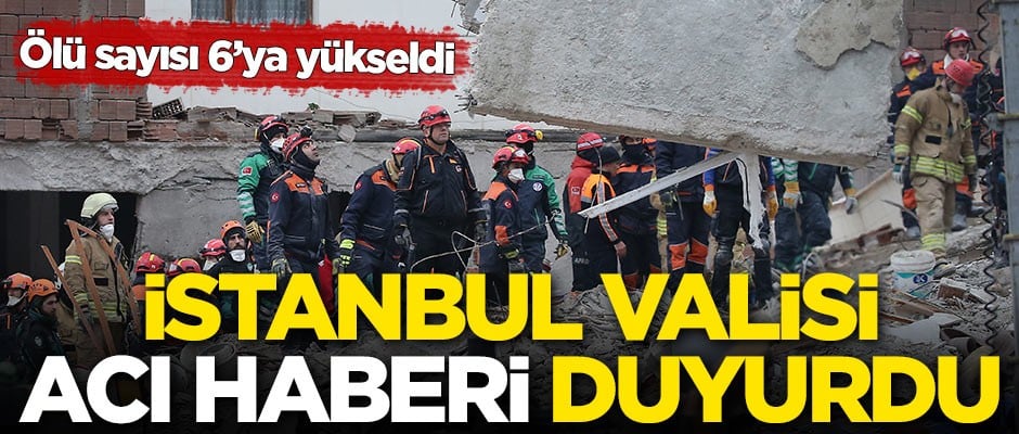 İstanbul Valisi Ali Yerlikaya acı haberi duyurdu