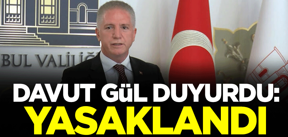 İstanbul Valisi Davut Gül duyurdu: Nargile bu alanlarda yasak