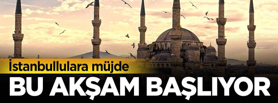 İstanbul'a Cuma salâsı müjdesi