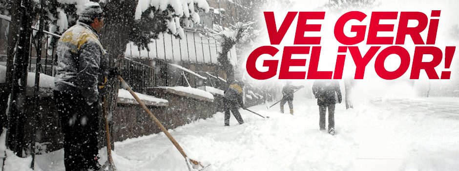 İstanbul'a kar uyarısı!