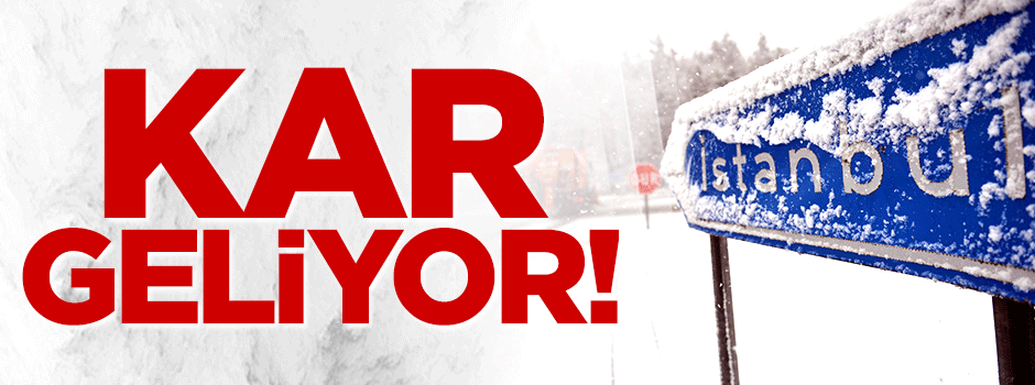İstanbul'a kar yeniden geliyor!