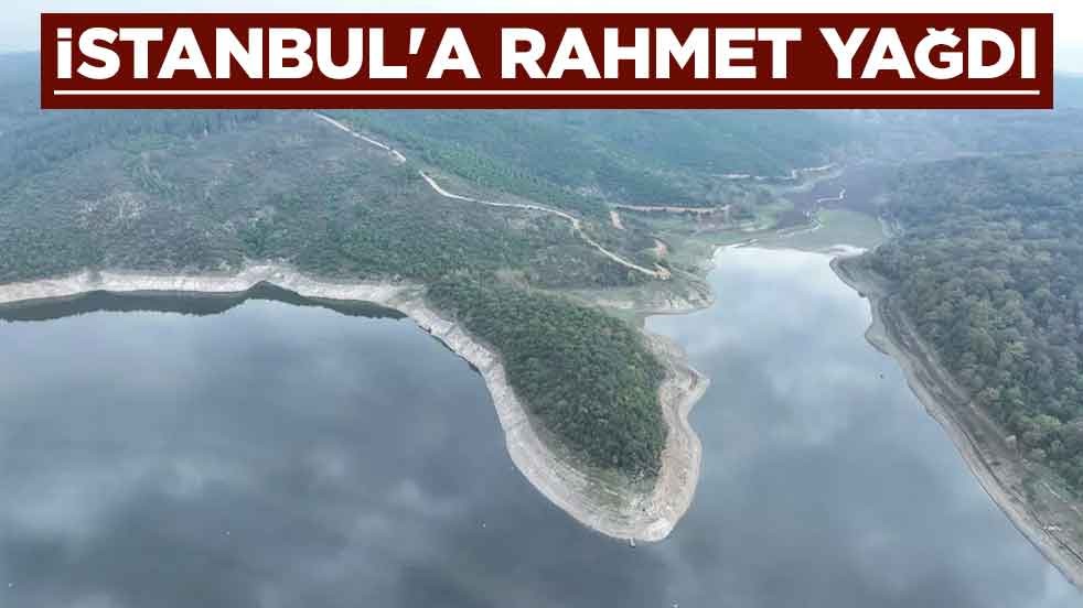 İstanbul'a rahmet yağdı