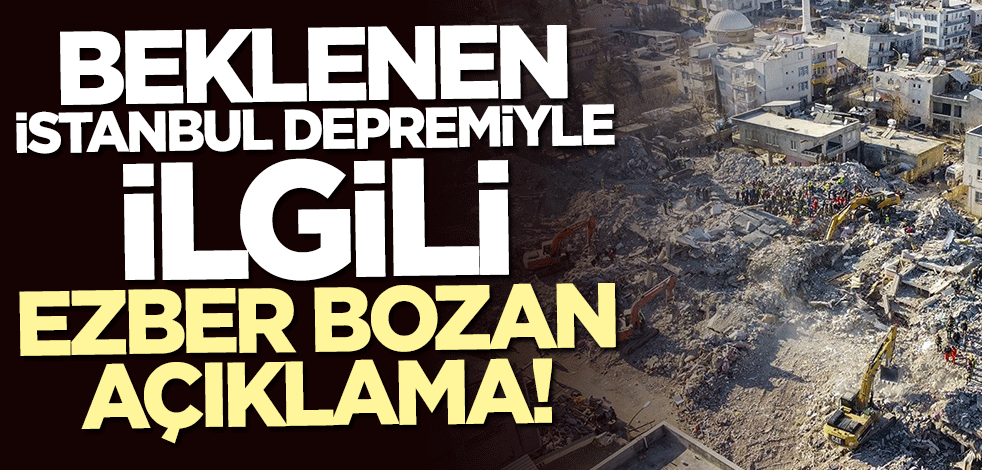 İstanbul'da 5 ilçe saydı... Japon mühendisten ezber bozan açıklama