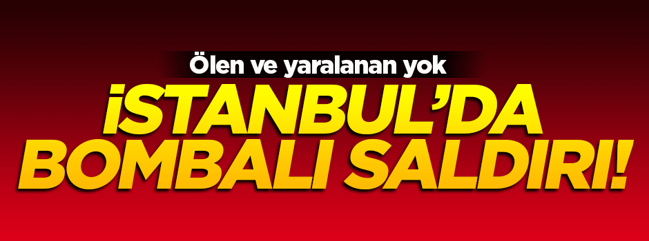 İstanbul'da askeri kışlaya bombalı saldırı
