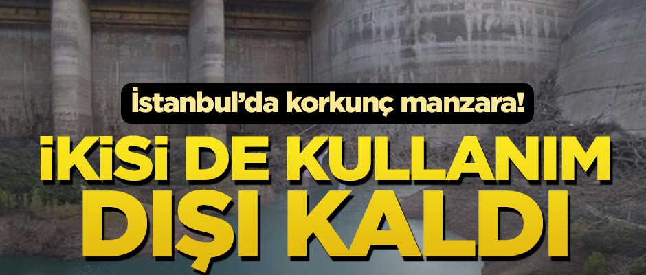 İstanbul’da kaygılandırıcı manzara! İkisi de kullanım dışı kaldı