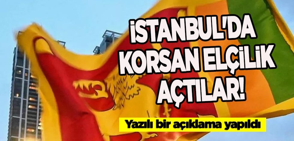 İstanbul'da korsan elçilik açtılar! Sri Lanka Ankara Büyükelçiliği: Tabela ve bayrakla ilgili bilgimiz yok