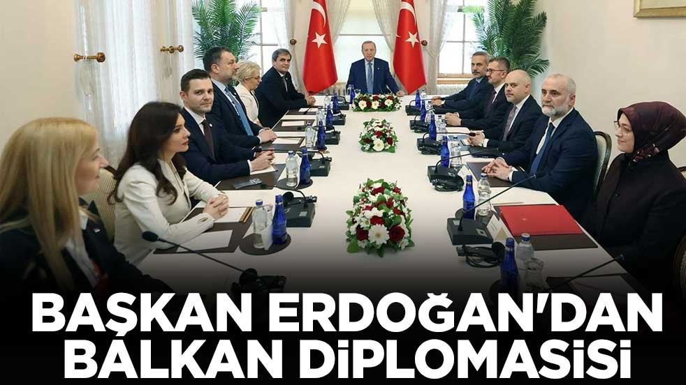 İstanbul'da kritik toplantı öncesi Başkan Erdoğan'dan Balkan diplomasisi