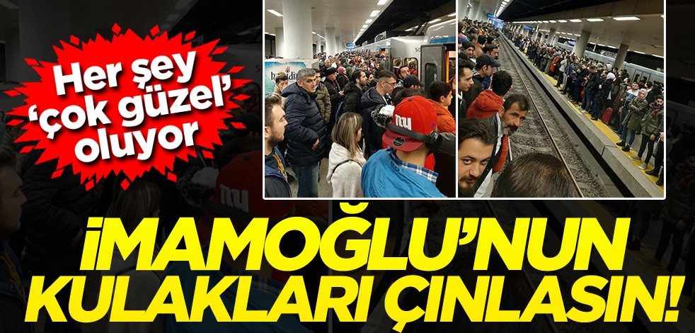 İstanbul'da metro seferlerinde aksama yaşandı!