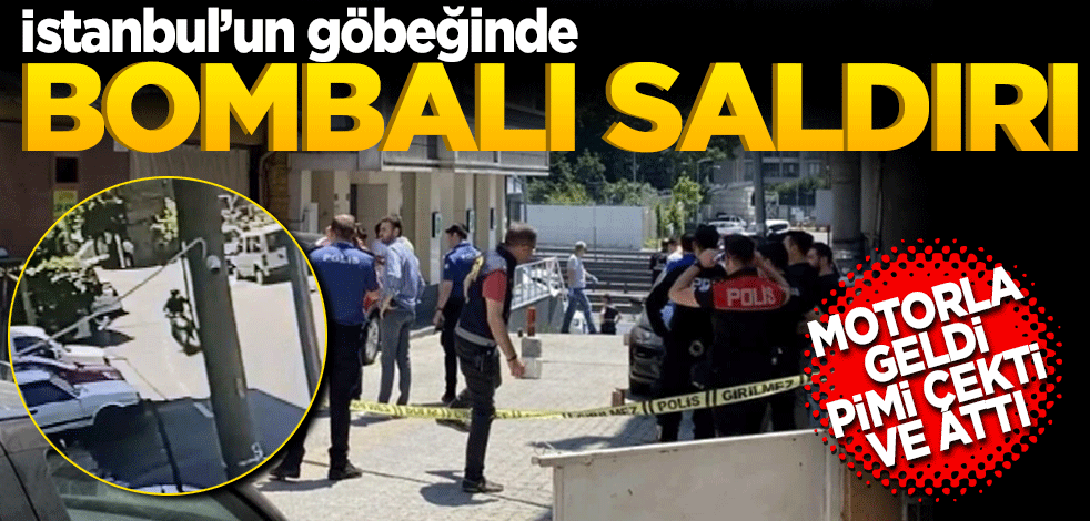 İstanbul'da otele el bombalı saldırı girişimi