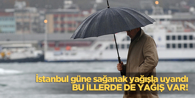 İstanbul‘da sağanak yağış