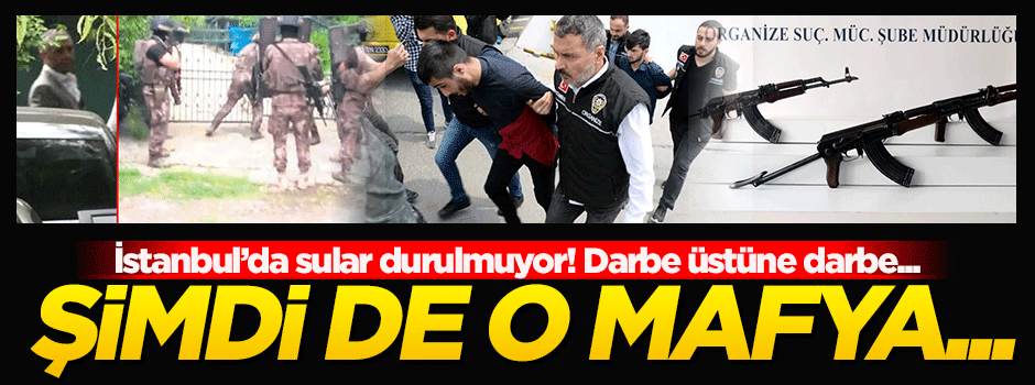 İstanbul'da Sarallar'a operasyon: 3 gözaltı
