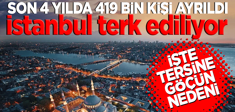 İstanbul'da tersine göç başladı! İşte nedeni
