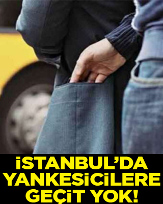 İstanbul'da toplu taşımada yankesicilik yapan 20 şüpheli yakalandı