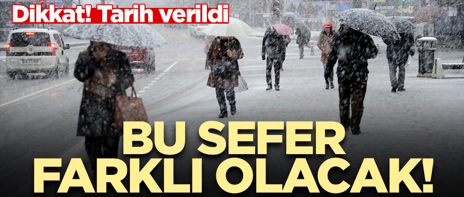 İstanbul’da tutacak ilk kar yağışı geliyor!