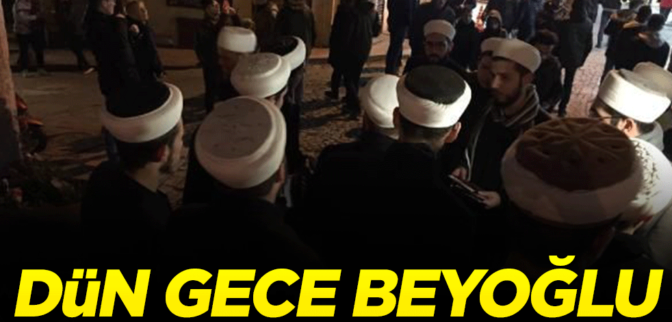 İstanbul'da yılbaşı tehlikesi hakkında bildiri dağıtıldı