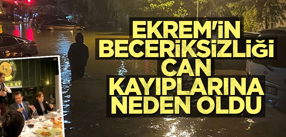İstanbul'daki selde can kaybı! Valilik açıkladı...