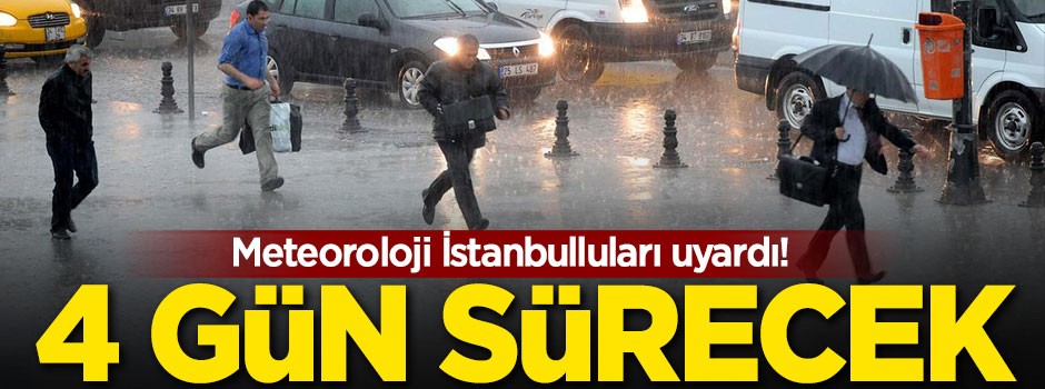 İstanbullular dikkat! 4 gün sürecek