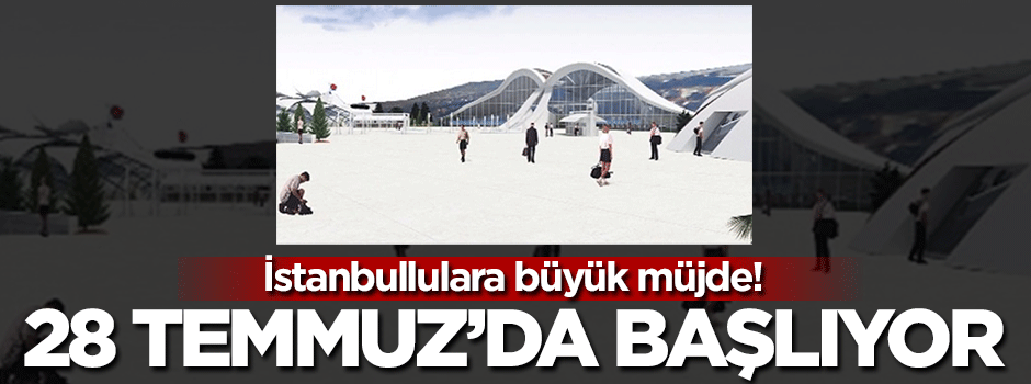 İstanbullulara Kabataş müjdesi