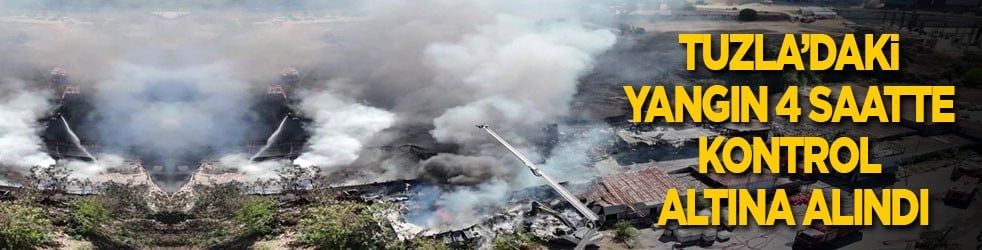 İstanbul’u korkutan yangın 4 saatte kontrol altına alındı