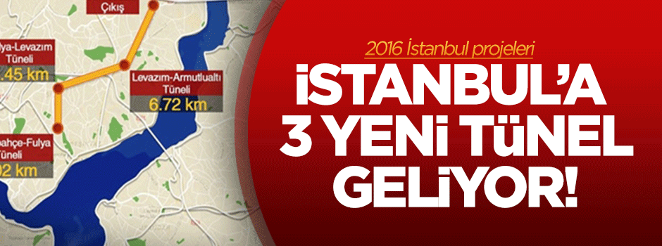 İstanbul'un 2016 projeleri!
