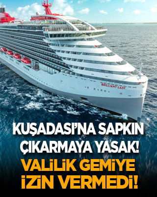 İstanbul’un ardından Kuşadası’na sapkın çıkarmaya yasak! Valilik LGBT gemisine izin vermedi