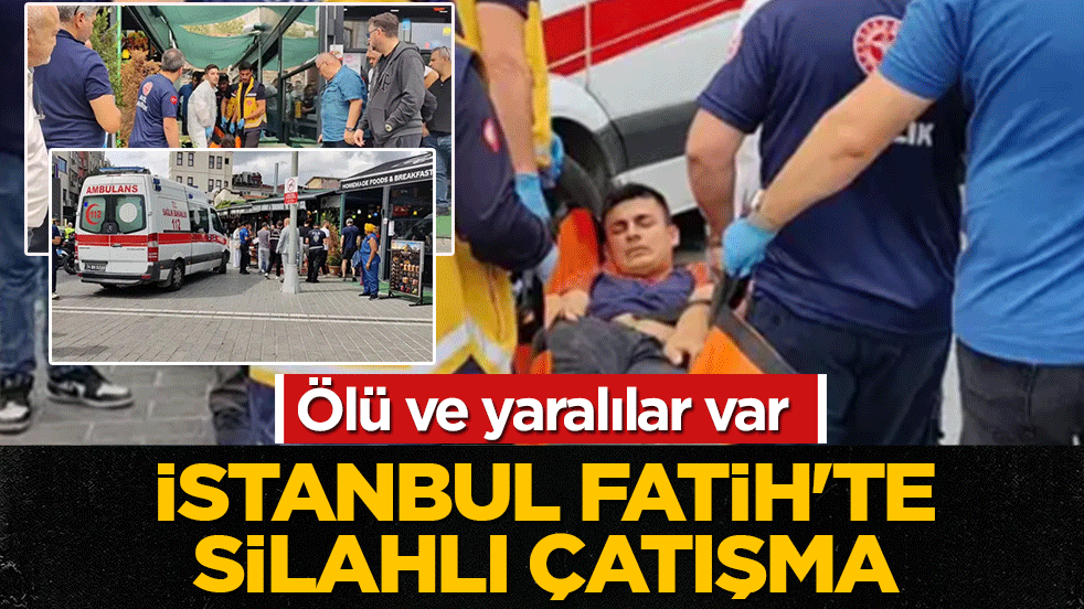 İstanbul’un göbeğinde çatışma: Döviz bürosunda 4 kişi vuruldu