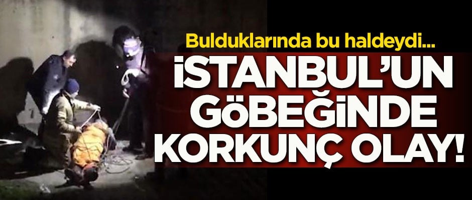 İstanbul'un göbeğinde korkunç olay! Bulduklarında bu haldeydi...