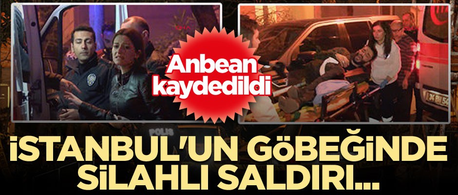 İstanbul'un göbeğinde silahlı saldırı... Anbean kaydedildi