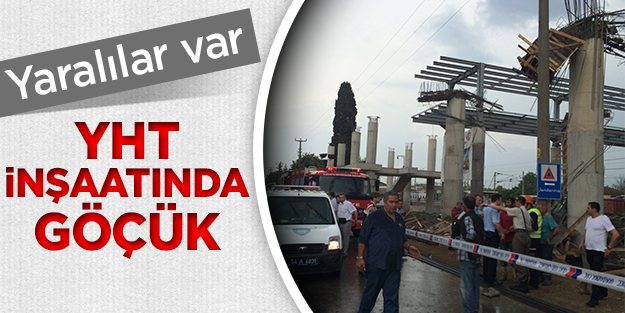 İstasyon binasında göçük: 5 yaralı
