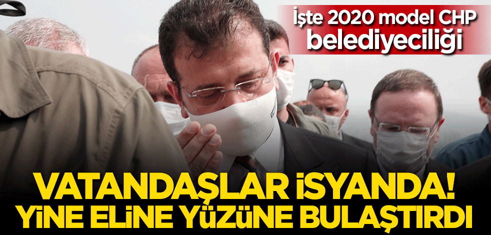 İşte 2020 CHP belediyeciliği! Koskoca şehri dağlık alana çevirdiler