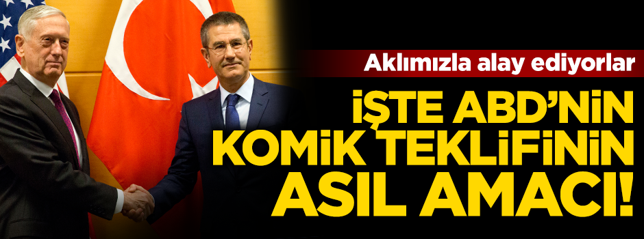 İşte ABD'nin saçma sapan teklifinin iç yüzü!