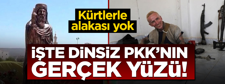 İşte 40 yıldır mücadele verdiğimiz PKK'nın gerçek yüzü!