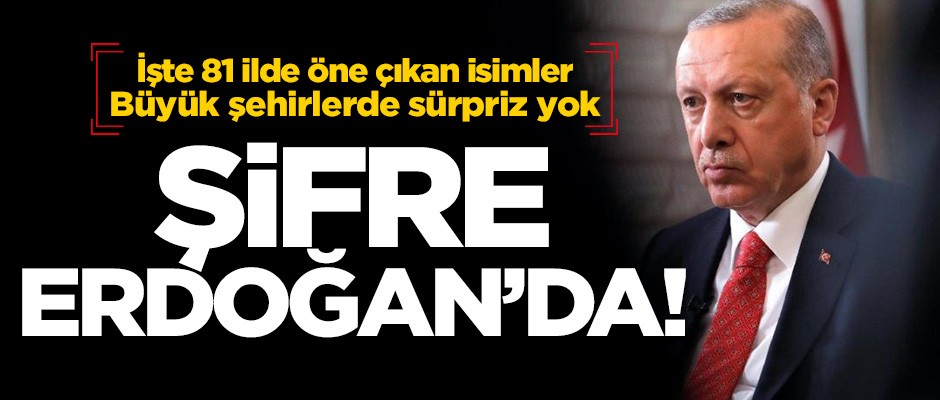 AK Parti'nin e-temayül yoklamasından sürpriz isimler çıkmadı