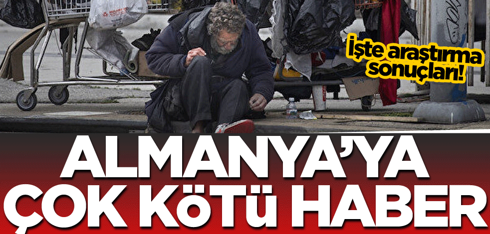 İşte araştırma sonuçları! Almanya’ya çok kötü haber