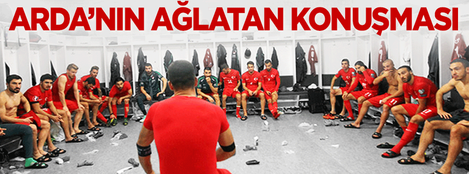 İşte Arda’nın ağlatan konuşması