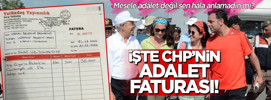 İşte 'Barış Yarkadaş'lı CHP'nin 'adalet' faturası!