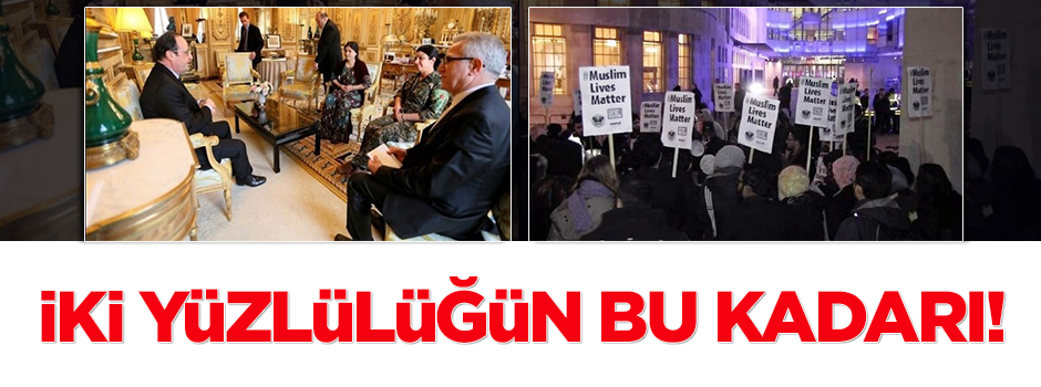 İşte Batı'nın ikiyüzlülüğünün fotoğrafı