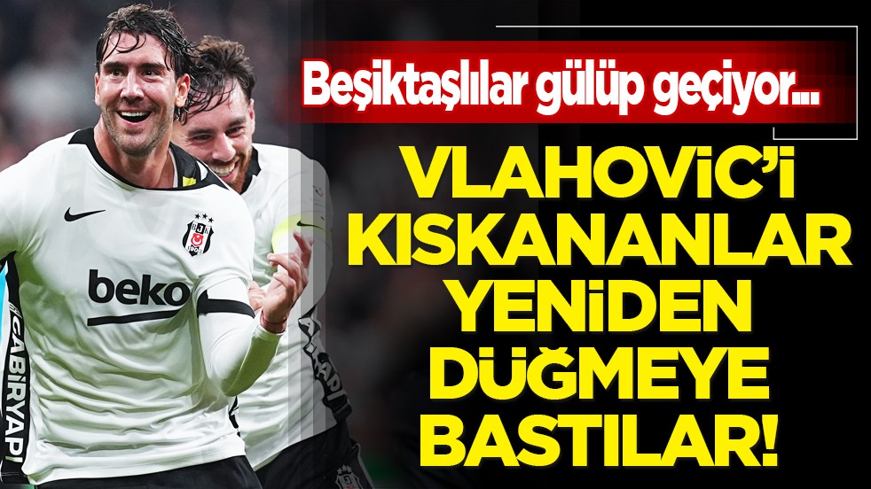 İşte bu hiç beklenmiyordu! Vlahovic kıskançları devreye girdi yine...