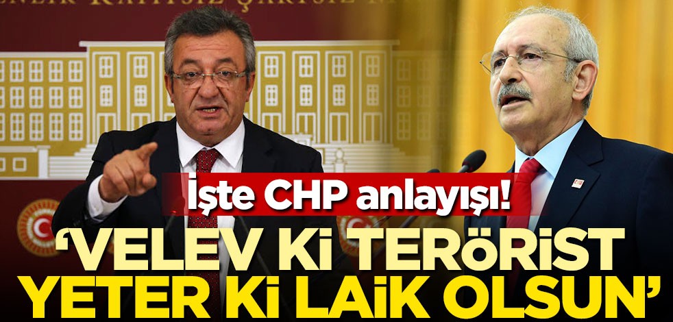 İşte CHP anlayışı! 'Velev ki terörist, yeter ki laik olsun!..'