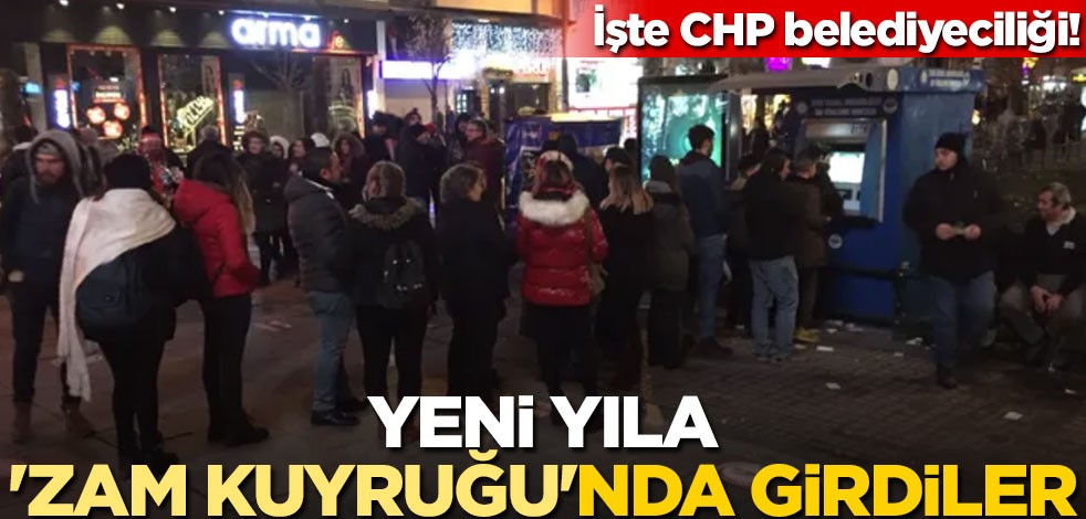 İşte CHP belediyeciliği! Yeni yıla 'zam kuyruğu'nda girdiler