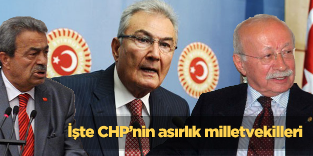 İşte CHP'nin asırlık milletvekilleri