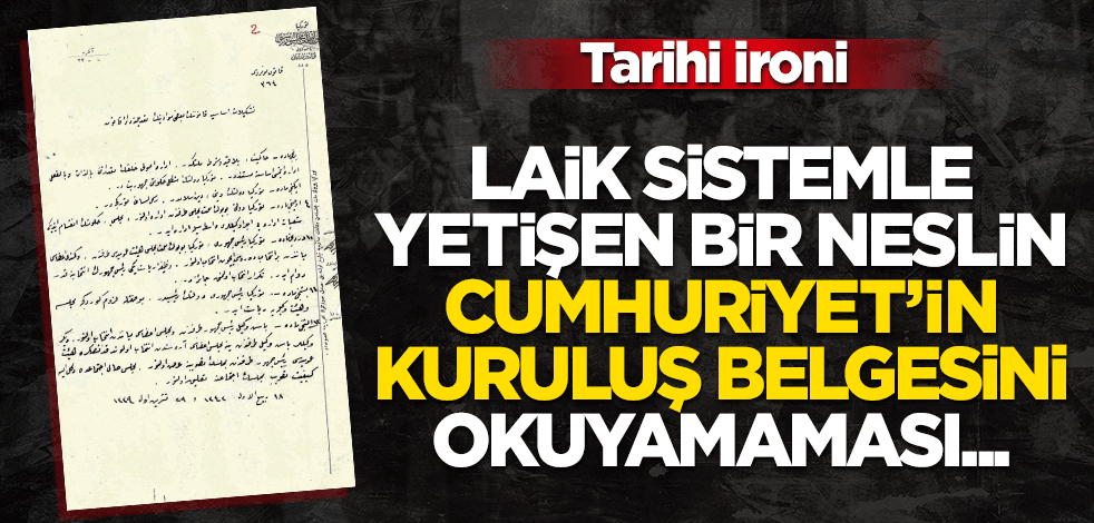 İşte Cumhuriyet'in Arap harfleriyle yazılan 98 yıl önceki kuruluş belgeleri
