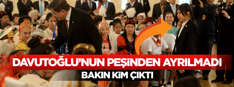 İşte Davutoğlu minik koruması Ece