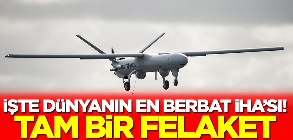 İşte dünyanın en berbat İHA'sı! Tam bir felaket