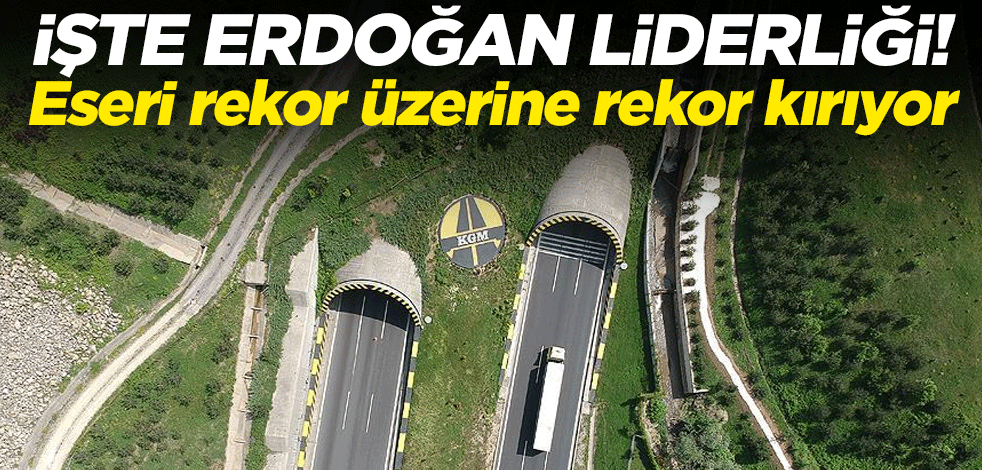 İşte Erdoğan liderliği! Eseri rekor üzerine rekor kırıyor