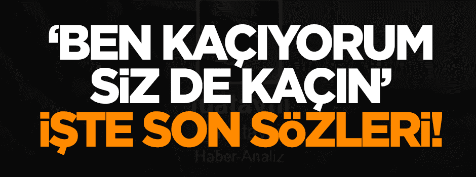 İşte Fuat Avni'nin son sözleri