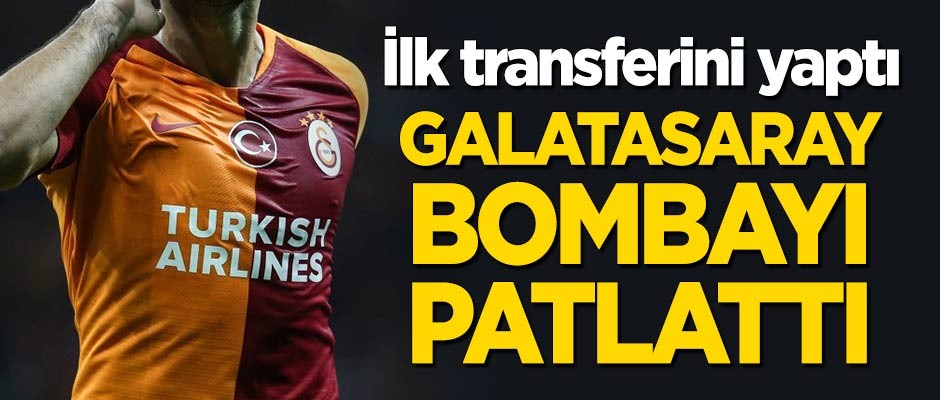 İşte Galatasaray'ın ilk transferi